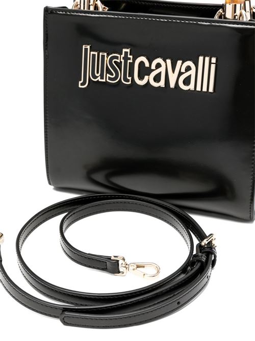 Borsa donna Just Cavalli nera compatta JUST CAVALLI | 80RA4BD2ZSB86899
